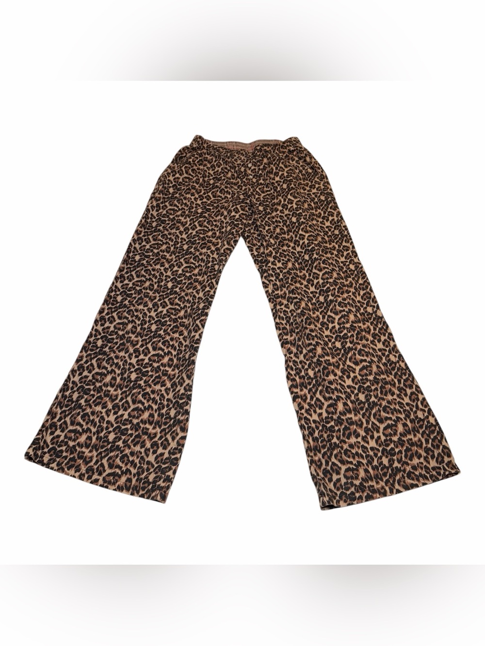 aerie Leopard Print Wide-Leg Pajama Pants - Leopard Print